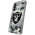 NFL Las Vegas Raiders Camo Galaxy S24 Plus Clear Case