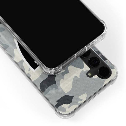 NFL Las Vegas Raiders Camo Galaxy S24 Plus Clear Case