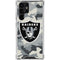 NFL Las Vegas Raiders Camo Galaxy S24 Ultra Clear Case