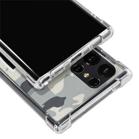 NFL Las Vegas Raiders Camo Galaxy S24 Ultra Clear Case