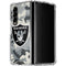NFL Las Vegas Raiders Camo Galaxy Z Fold4 5G Clear Case