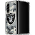 NFL Las Vegas Raiders Camo Galaxy Z Fold4 5G Clear Case