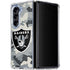 NFL Las Vegas Raiders Camo Galaxy Z Fold5 5G Clear Case