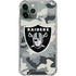 NFL Las Vegas Raiders Camo iPhone 11 Pro Max Clear Case