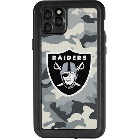 NFL Las Vegas Raiders Camo iPhone 11 Pro Max Waterproof Case