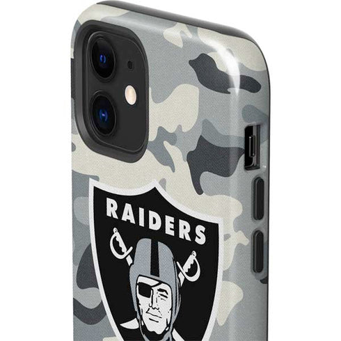 NFL Las Vegas Raiders Camo iPhone 12 Impact Case
