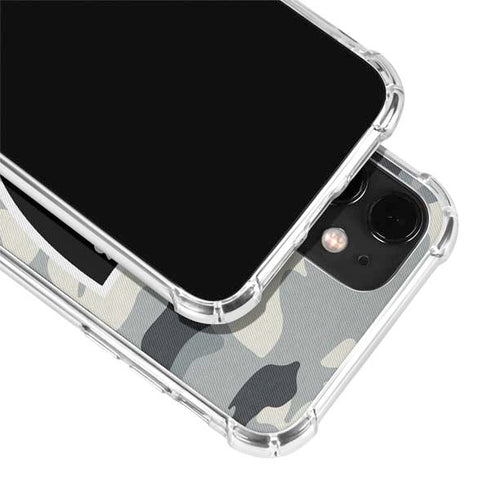NFL Las Vegas Raiders Camo iPhone 12 Mini Clear Case