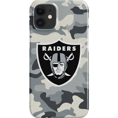 NFL Las Vegas Raiders Camo iPhone 12 Mini Lite Case