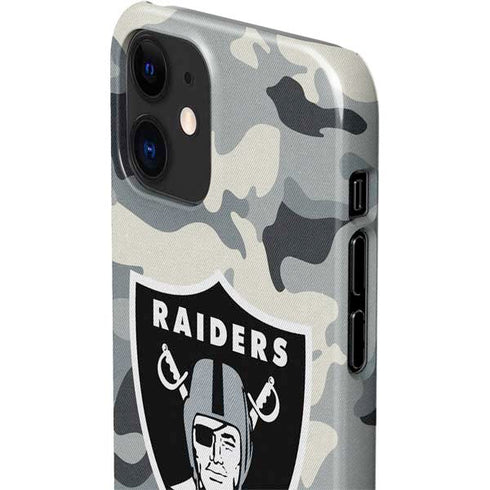 NFL Las Vegas Raiders Camo iPhone 12 Mini Lite Case