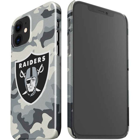 NFL Las Vegas Raiders Camo iPhone 12 Mini Lite Case
