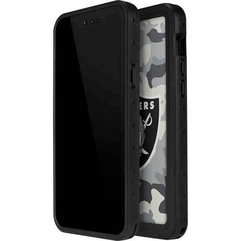 NFL Las Vegas Raiders Camo iPhone 12 Mini Waterproof Case