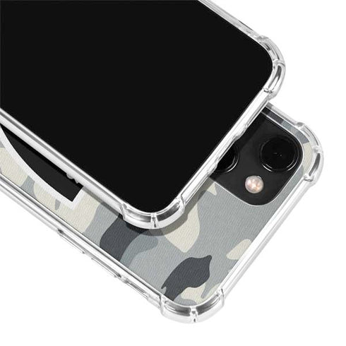 NFL Las Vegas Raiders Camo iPhone 13 Clear Case
