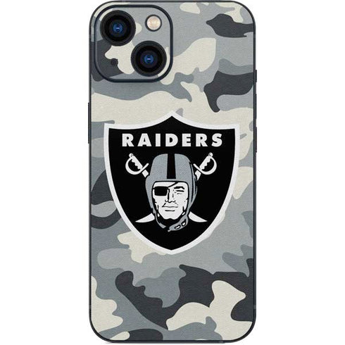 NFL Las Vegas Raiders Camo iPhone 13 Mini Skin