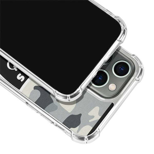NFL Las Vegas Raiders Camo iPhone 13 Pro Clear Case