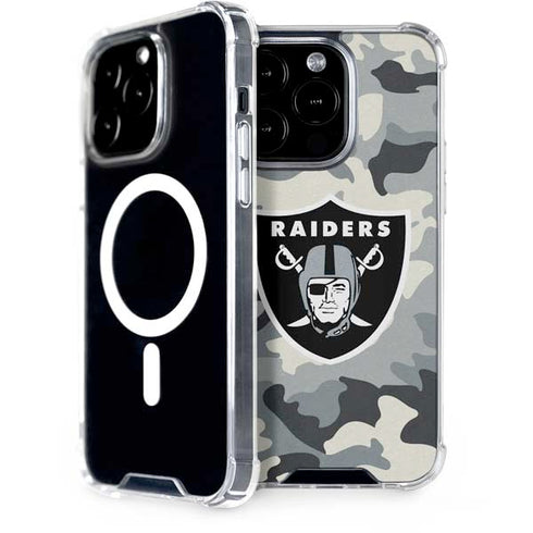 NFL Las Vegas Raiders Camo iPhone 13 Pro MagSafe Case