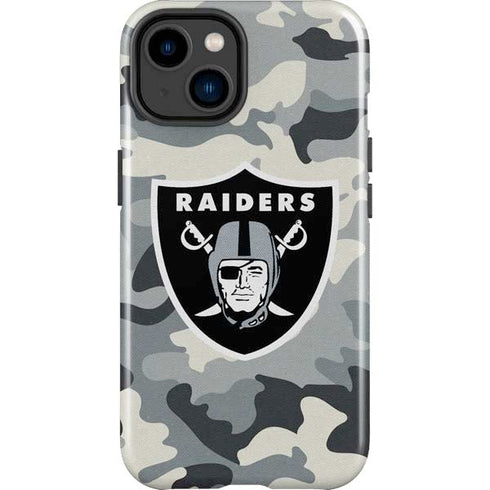 NFL Las Vegas Raiders Camo iPhone 14 Plus Impact Case