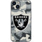 NFL Las Vegas Raiders Camo iPhone 15 Plus Skin