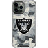 NFL Las Vegas Raiders Camo iPhone 15 Pro Max Clear Case