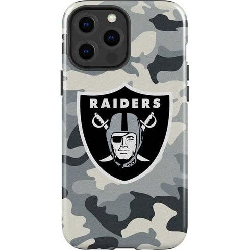NFL Las Vegas Raiders Camo iPhone 14 Pro Max Impact Case