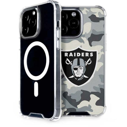 NFL Las Vegas Raiders Camo iPhone 15 Pro Max MagSafe Case