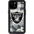 NFL Las Vegas Raiders Camo iPhone 15 Plus Waterproof Case