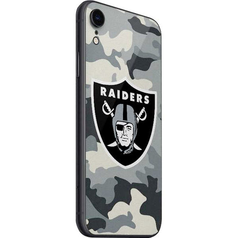 NFL Las Vegas Raiders Camo iPhone SE (2nd & 3rd Gen) Skin