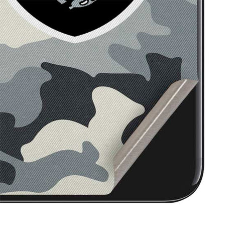 NFL Las Vegas Raiders Camo iPhone SE (2nd & 3rd Gen) Skin