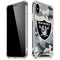 NFL Las Vegas Raiders Camo iPhone XS Max Clear Case