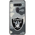 NFL Las Vegas Raiders Camo LG K51/Q51 Clear Case
