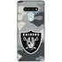 NFL Las Vegas Raiders Camo LG Stylo 6 Clear Case