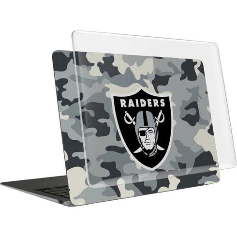 NFL Las Vegas Raiders Camo MacBook Air 15in (2023-2025) Case plus Skin