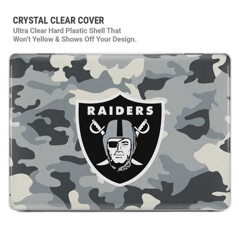 NFL Las Vegas Raiders Camo MacBook Air 15in (2023-2025) Case plus Skin