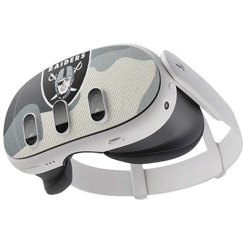 NFL Las Vegas Raiders Camo Meta Quest 3 Skin