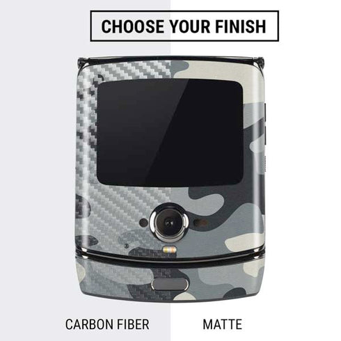 NFL Las Vegas Raiders Camo Motorola RAZR Skin