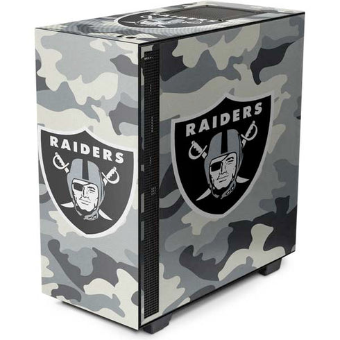 NFL Las Vegas Raiders Camo NZXT H510 Compact ATX Mid-Tower Case Skin