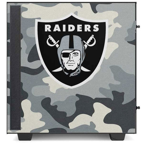 NFL Las Vegas Raiders Camo NZXT H510 Compact ATX Mid-Tower Case Skin