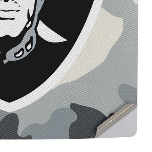 NFL Las Vegas Raiders Camo PS5 Console Skin