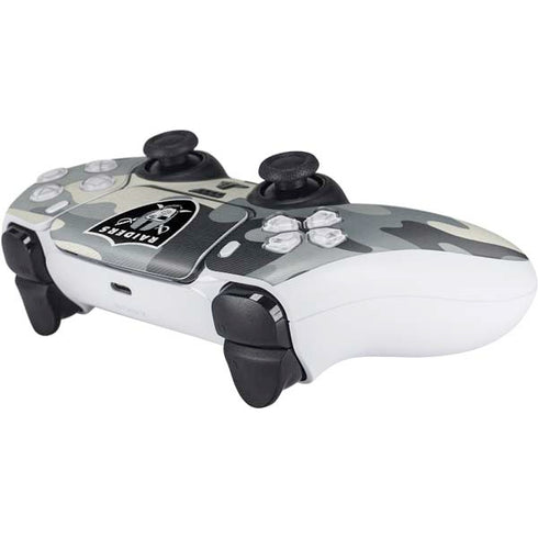 NFL Las Vegas Raiders Camo PS5 Controller Skin