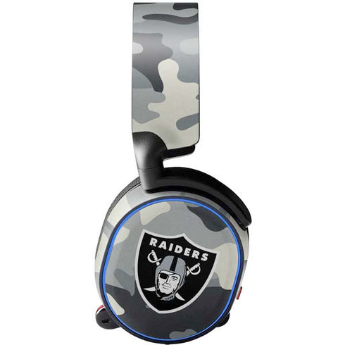 NFL Las Vegas Raiders Camo SteelSeries Arctis 3 Skin