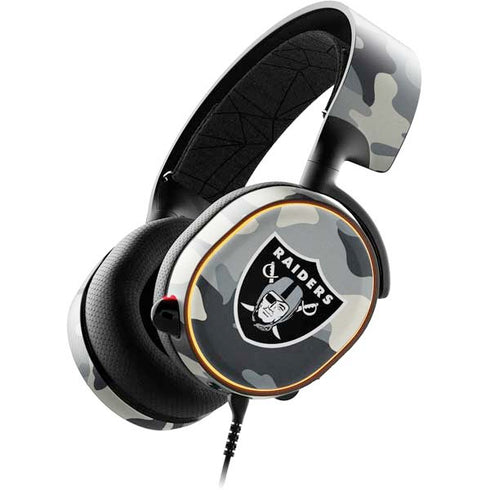 NFL Las Vegas Raiders Camo SteelSeries Arctis 5 Skin