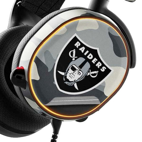 NFL Las Vegas Raiders Camo SteelSeries Arctis 5 Skin