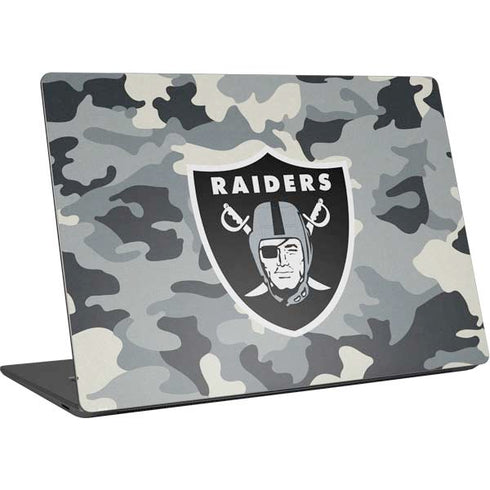 NFL Las Vegas Raiders Camo Surface Laptop 4 15in Skin