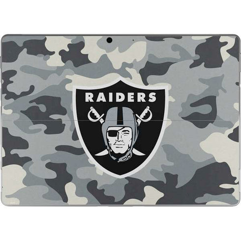 NFL Las Vegas Raiders Camo Surface Pro 8 Skin