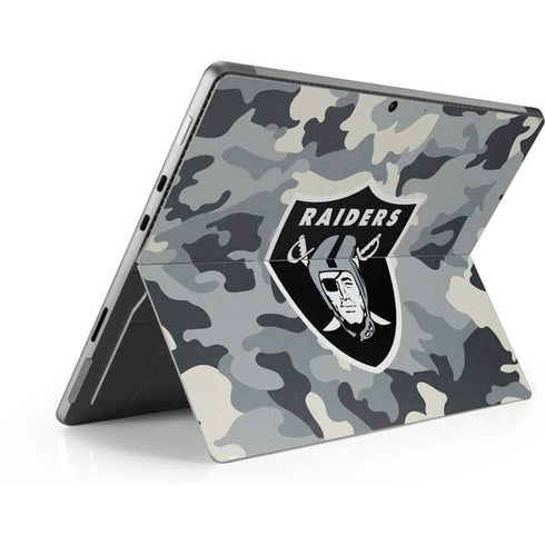 NFL Las Vegas Raiders Camo Surface Pro 8 Skin