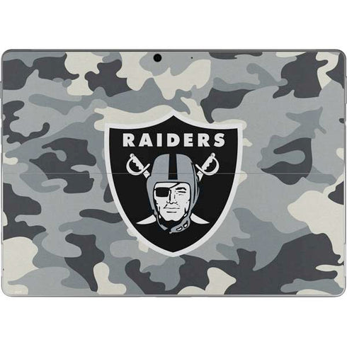 NFL Las Vegas Raiders Camo Surface Pro 9 Skin