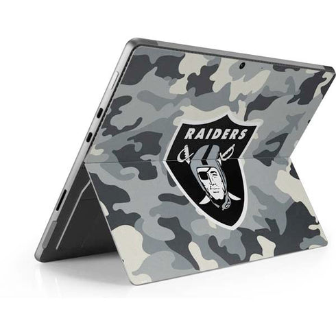 NFL Las Vegas Raiders Camo Surface Pro 9 Skin