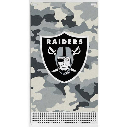 NFL Las Vegas Raiders Camo Xbox Series S Console Skin