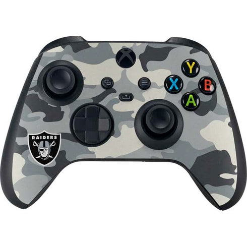 NFL Las Vegas Raiders Camo Xbox Series X Bundle Skin
