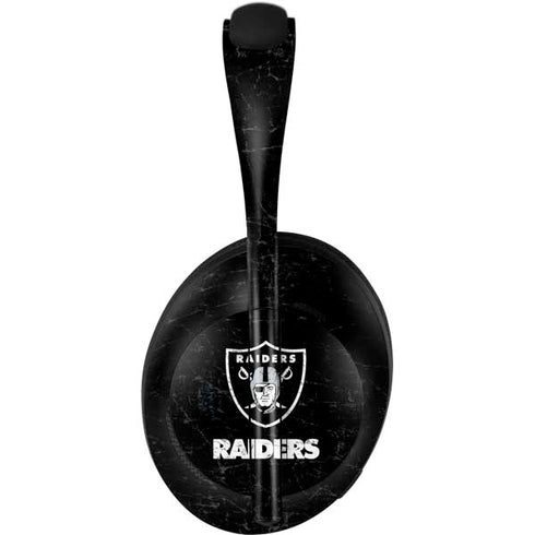 NFL Las Vegas Raiders Distressed Bose Noise Cancelling Headphones 700 Skin