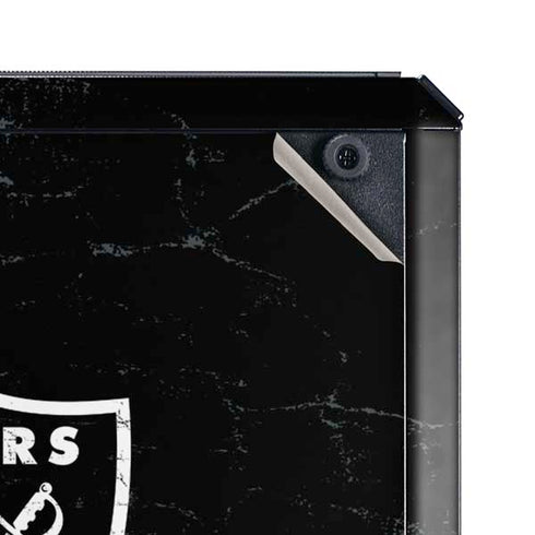 NFL Las Vegas Raiders Distressed Cooler Master MasterBox Q300L Mini Tower Skin